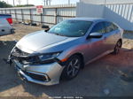 2020 Honda Civic Lx  Silver vin: 2HGFC2F66LH597973