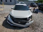 2019 Honda Civic Lx White vin: 2HGFC2F67KH507437