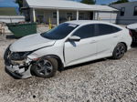 2019 Honda Civic Lx White vin: 2HGFC2F67KH507437