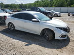 2019 Honda Civic Lx White vin: 2HGFC2F67KH507437