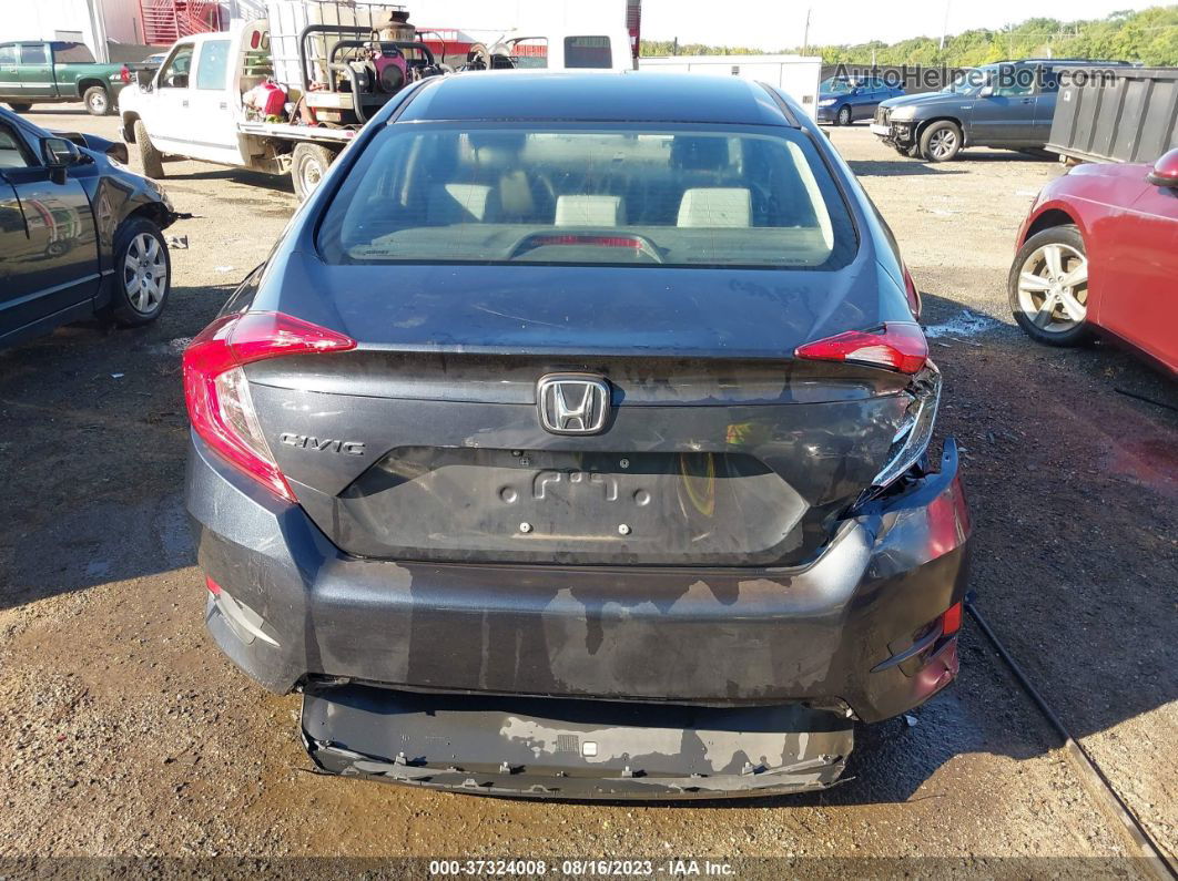 2019 Honda Civic Lx Синий vin: 2HGFC2F67KH523489