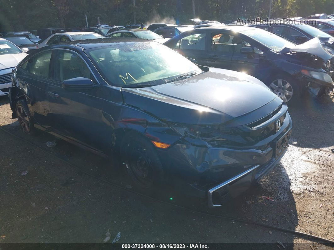 2019 Honda Civic Lx Blue vin: 2HGFC2F67KH523489