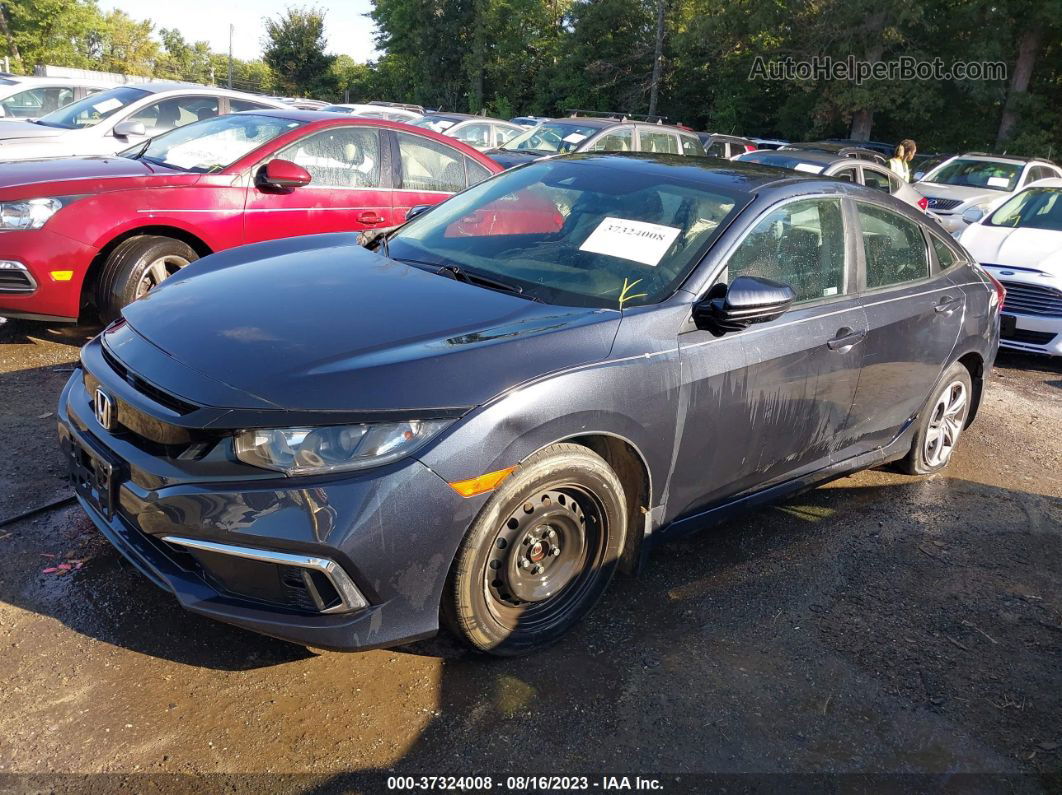 2019 Honda Civic Lx Blue vin: 2HGFC2F67KH523489