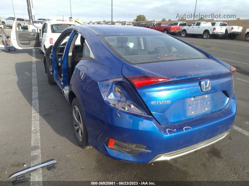 2019 Honda Civic Sedan Lx Blue vin: 2HGFC2F67KH534864