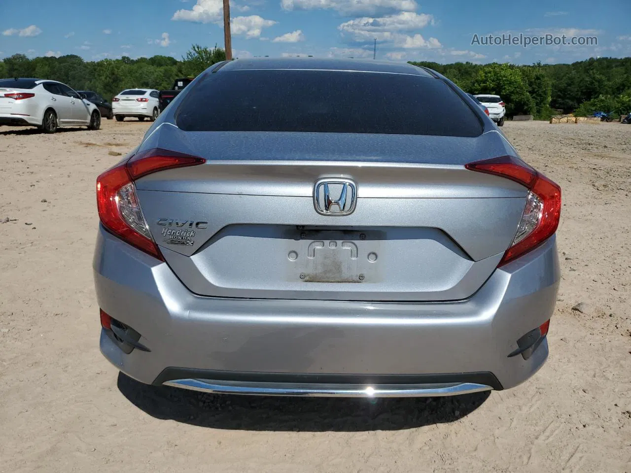 2019 Honda Civic Lx Silver vin: 2HGFC2F67KH571977