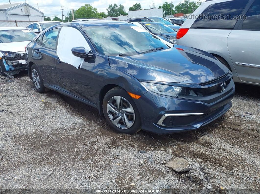 2019 Honda Civic Lx Gray vin: 2HGFC2F67KH578363