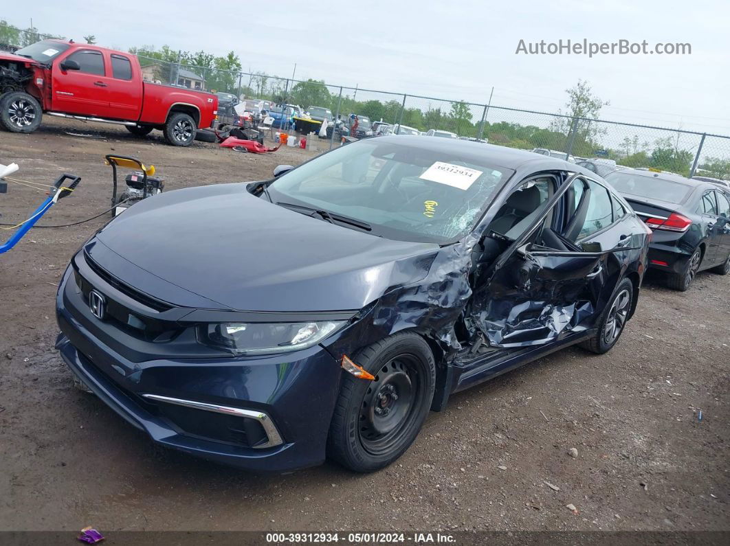 2019 Honda Civic Lx Gray vin: 2HGFC2F67KH578363