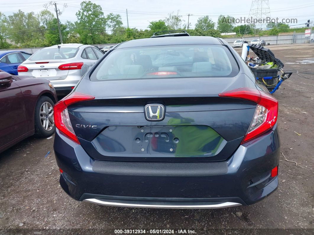 2019 Honda Civic Lx Gray vin: 2HGFC2F67KH578363