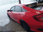 2020 Honda Civic Lx Red vin: 2HGFC2F67LH501381