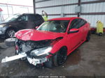 2020 Honda Civic Lx Red vin: 2HGFC2F67LH501381