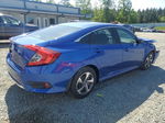 2020 Honda Civic Lx Синий vin: 2HGFC2F67LH519282