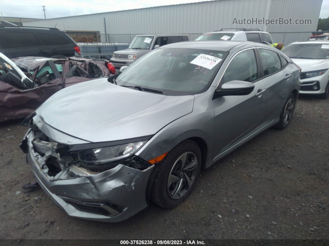 2020 Honda Civic Sedan Lx Gray vin: 2HGFC2F67LH533702