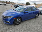 2020 Honda Civic Lx Blue vin: 2HGFC2F67LH558888