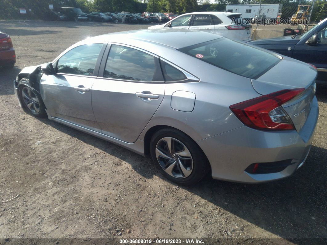 2020 Honda Civic Sedan Lx Silver vin: 2HGFC2F67LH585119