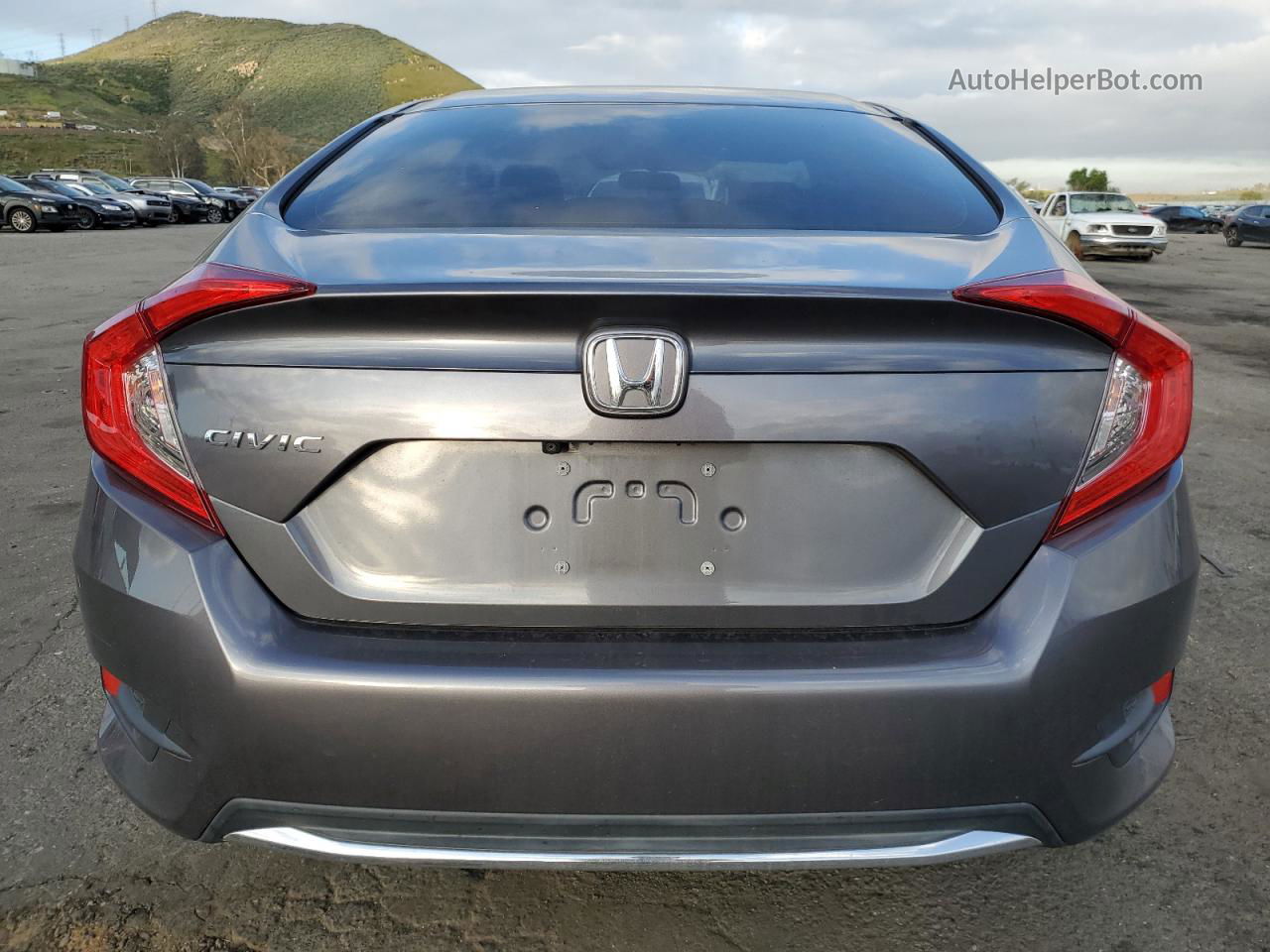 2020 Honda Civic Lx Серый vin: 2HGFC2F67LH590384