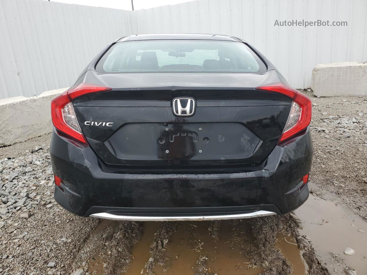 2019 Honda Civic Lx Черный vin: 2HGFC2F68KH516096