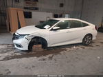 2019 Honda Civic Lx White vin: 2HGFC2F68KH529219