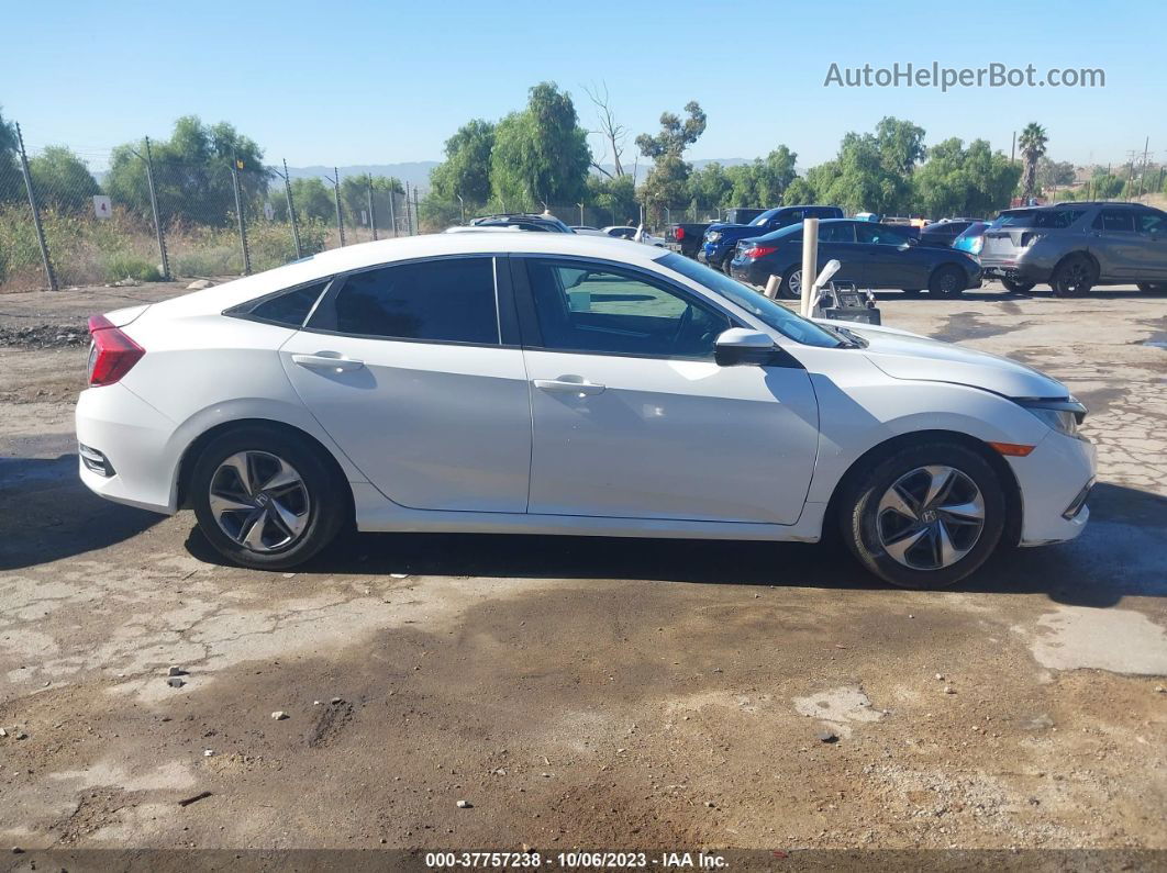 2019 Honda Civic Sedan Lx White vin: 2HGFC2F68KH532010