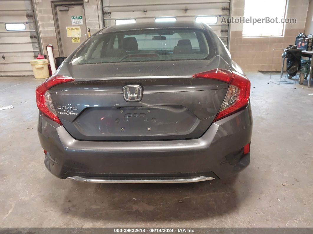 2019 Honda Civic Lx Gray vin: 2HGFC2F68KH544996