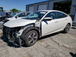 2019 Honda Civic Lx White vin: 2HGFC2F68KH547915