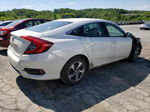 2019 Honda Civic Lx White vin: 2HGFC2F68KH547915