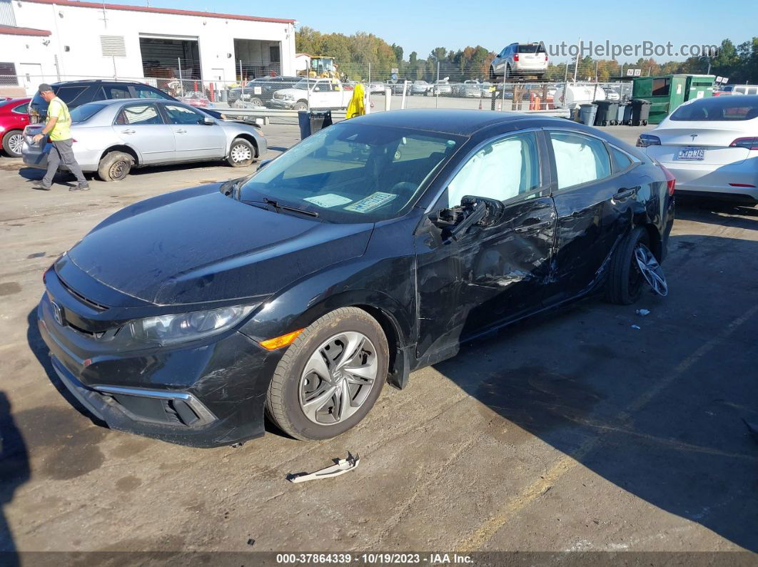 2019 Honda Civic Lx Black vin: 2HGFC2F68KH574368