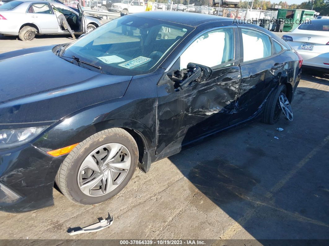 2019 Honda Civic Lx Black vin: 2HGFC2F68KH574368