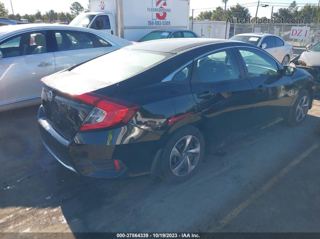 2019 Honda Civic Lx Black vin: 2HGFC2F68KH574368