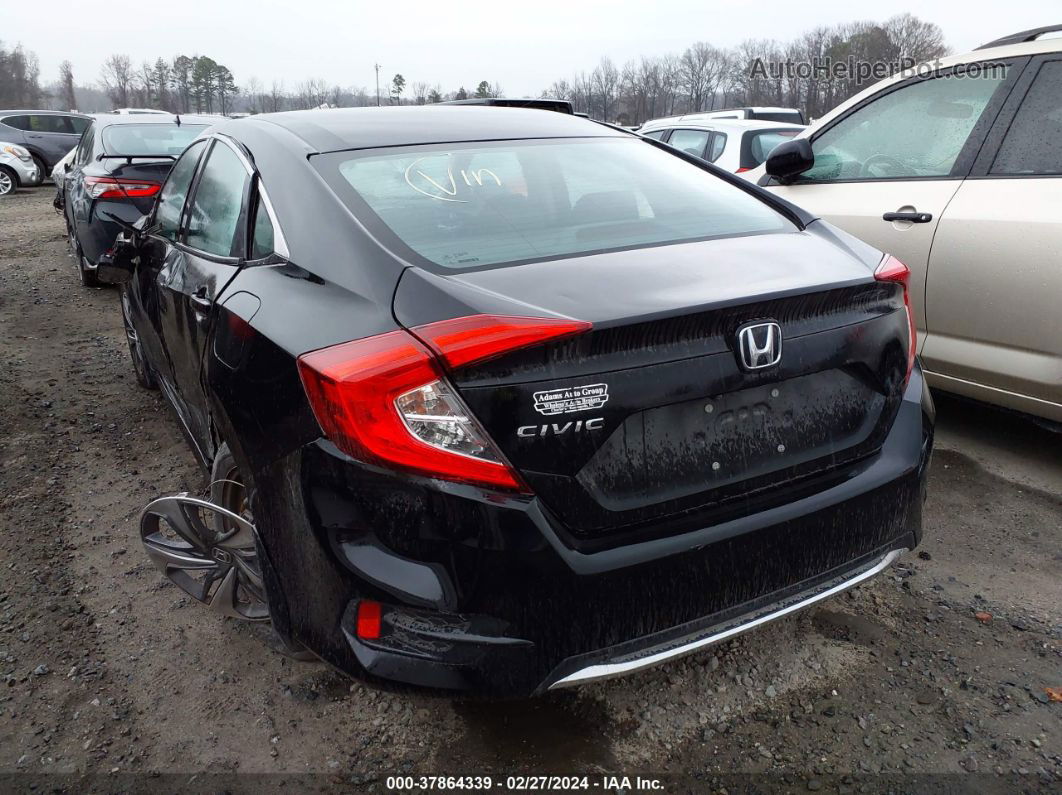 2019 Honda Civic Lx Black vin: 2HGFC2F68KH574368