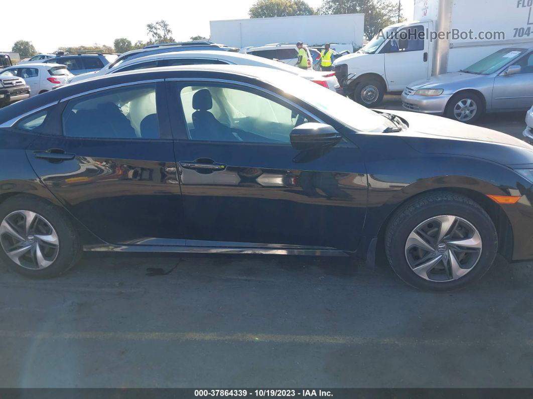 2019 Honda Civic Lx Black vin: 2HGFC2F68KH574368