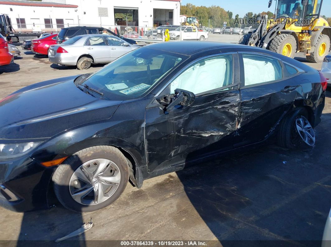 2019 Honda Civic Lx Black vin: 2HGFC2F68KH574368