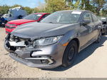 2019 Honda Civic Lx Gray vin: 2HGFC2F68KH589887