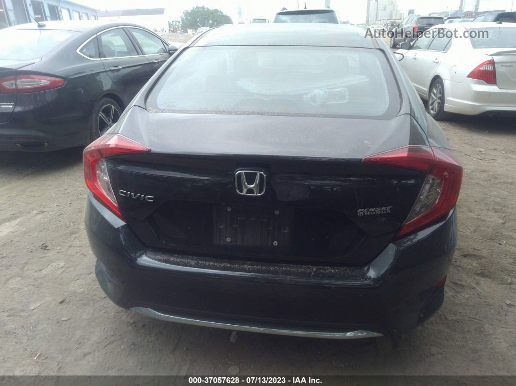 2020 Honda Civic Lx  Black vin: 2HGFC2F68LH502104