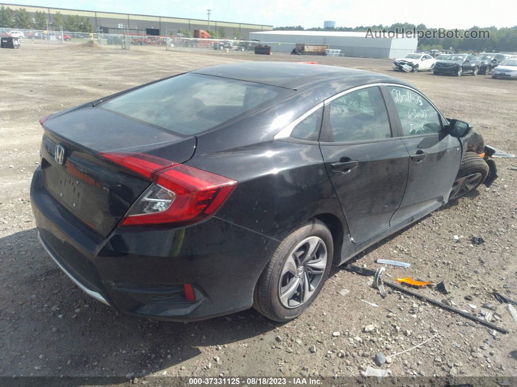 2020 Honda Civic Lx  Черный vin: 2HGFC2F68LH516729