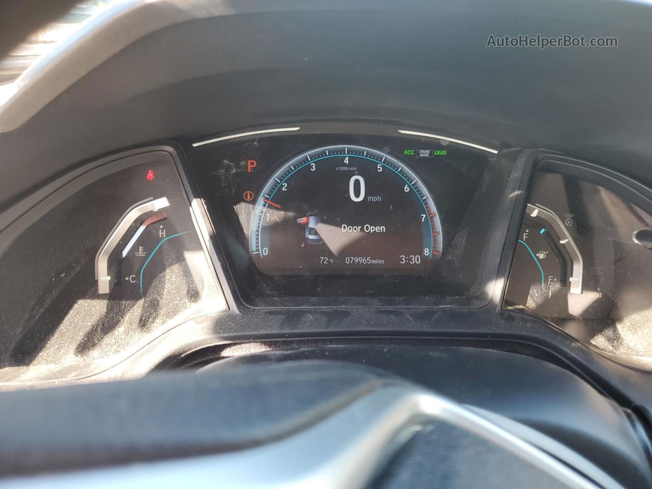 2020 Honda Civic Lx Синий vin: 2HGFC2F68LH521557