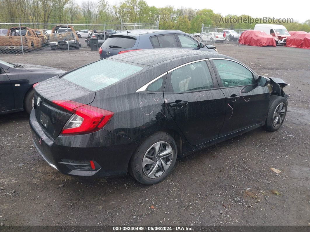 2020 Honda Civic Lx Черный vin: 2HGFC2F68LH578485