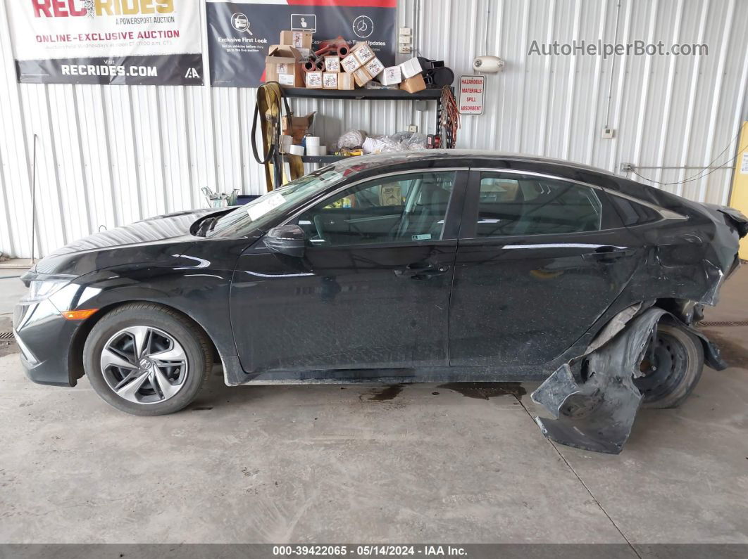 2020 Honda Civic Lx Black vin: 2HGFC2F68LH593357