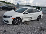 2019 Honda Civic Lx White vin: 2HGFC2F69KH507472