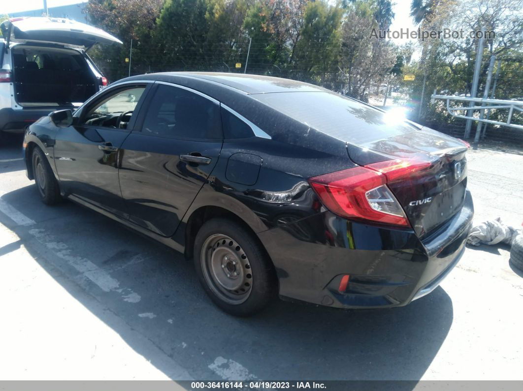 2019 Honda Civic Sedan Lx Black vin: 2HGFC2F69KH518214