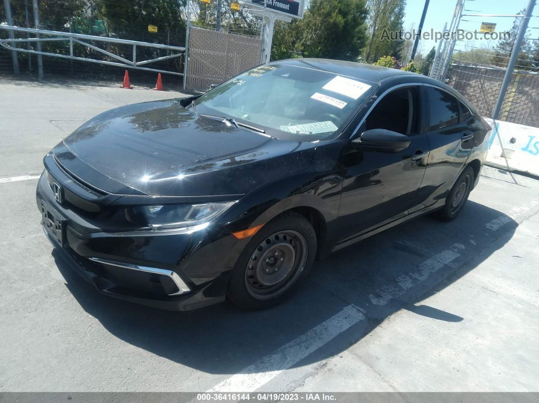 2019 Honda Civic Sedan Lx Black vin: 2HGFC2F69KH518214