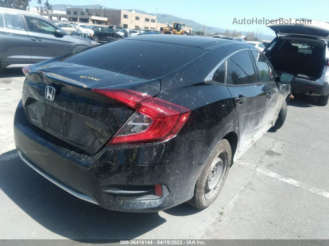 2019 Honda Civic Sedan Lx Черный vin: 2HGFC2F69KH518214