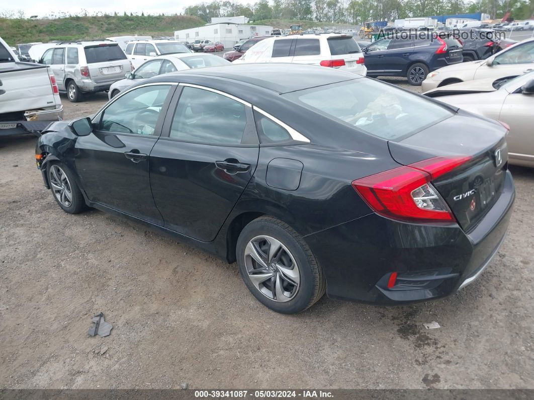 2019 Honda Civic Lx Black vin: 2HGFC2F69KH534977