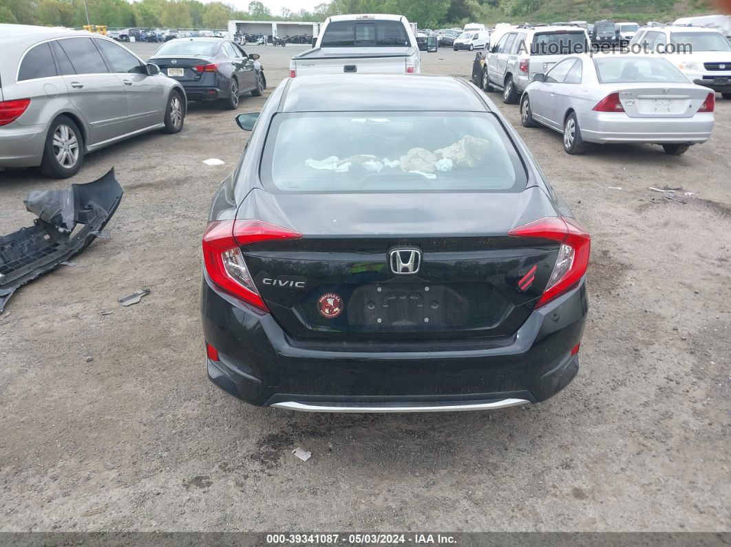 2019 Honda Civic Lx Черный vin: 2HGFC2F69KH534977