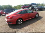 2019 Honda Civic Sedan Lx Red vin: 2HGFC2F69KH546773