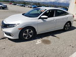 2019 Honda Civic Lx White vin: 2HGFC2F69KH557742