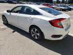 2019 Honda Civic Lx White vin: 2HGFC2F69KH557742