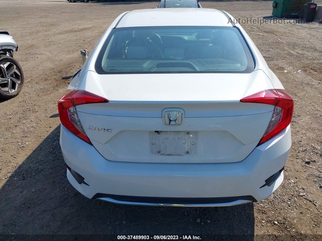 2019 Honda Civic Sedan Lx Белый vin: 2HGFC2F69KH582348