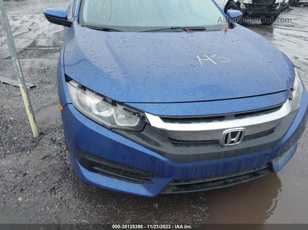 2020 Honda Civic Lx  Blue vin: 2HGFC2F69LH500345