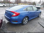 2020 Honda Civic Lx  Blue vin: 2HGFC2F69LH500345