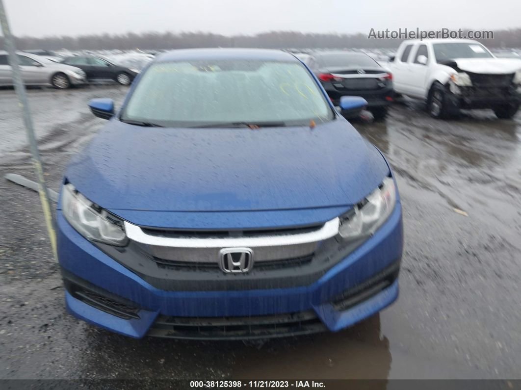 2020 Honda Civic Lx  Blue vin: 2HGFC2F69LH500345